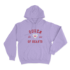 Queen Of Hearts Est 2022 Unisex Hoodie Purple