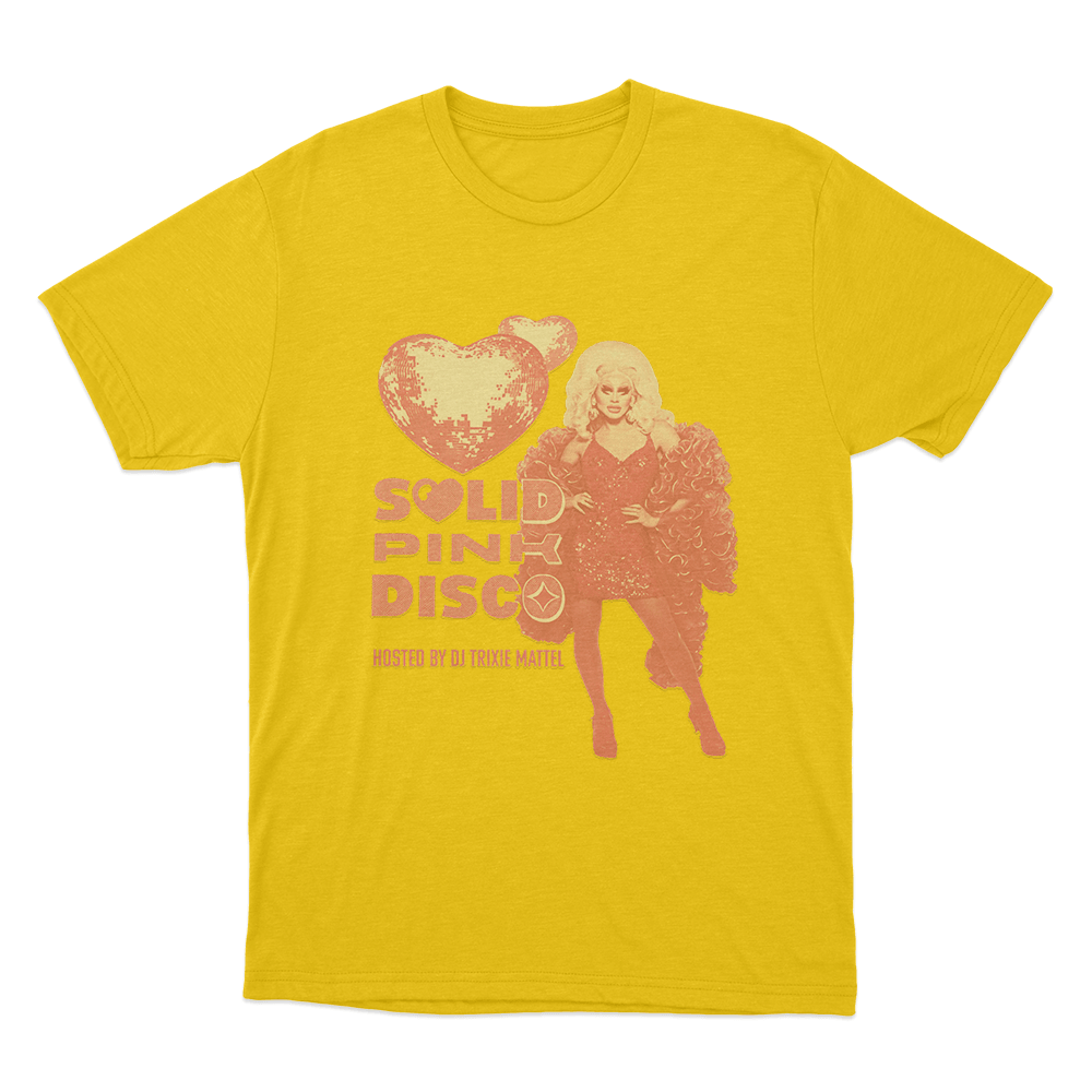 SPD Promo Poster Unisex T Shirt Yellow SPD Promo Poster Unisex T Shirt Yellow