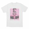 Solid Pink Disco Tour Unisex T Shirt White