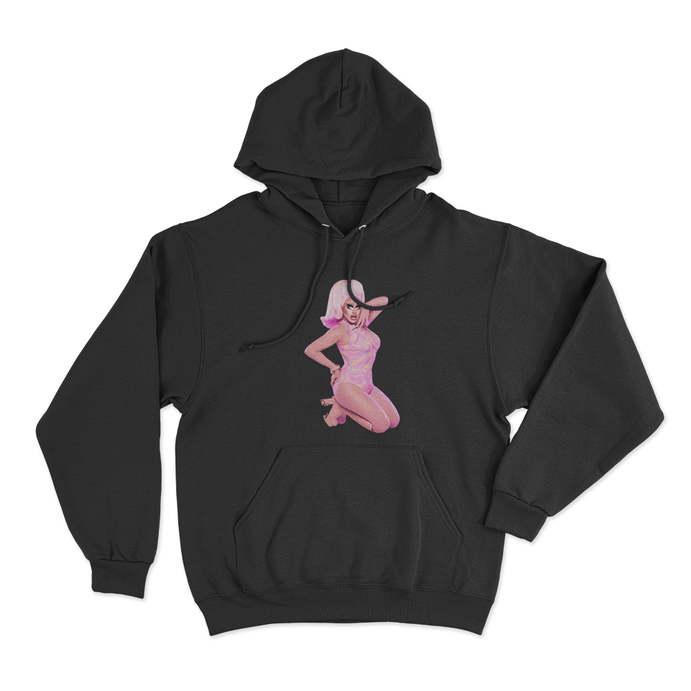 Trixie Mattel Bubblegum Unisex Hoodie Black Trixie Mattel Bubblegum Unisex Hoodie Black